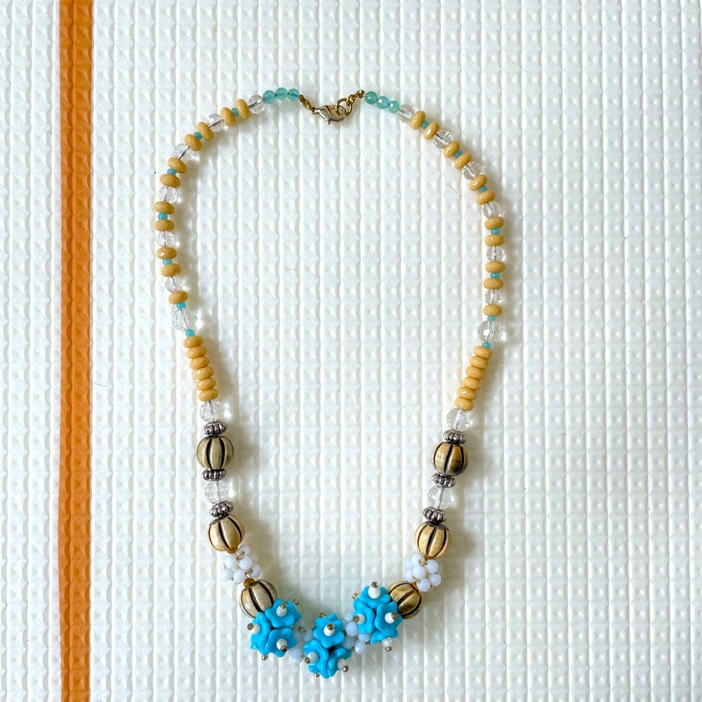 Vintage Czec beaded necklace